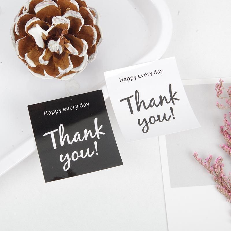 UP TO 80PCS Stickers Labels Thank You Stickers Gift Wrapping Craft Scrapbook DIY - 16*5PCS Style 1 โ image 5