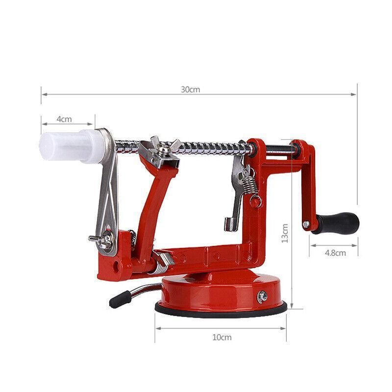 3 in 1 Manual Apple Peeler Corer Slicer Red Fruit Cutter for Kitchen Use โ image 3
