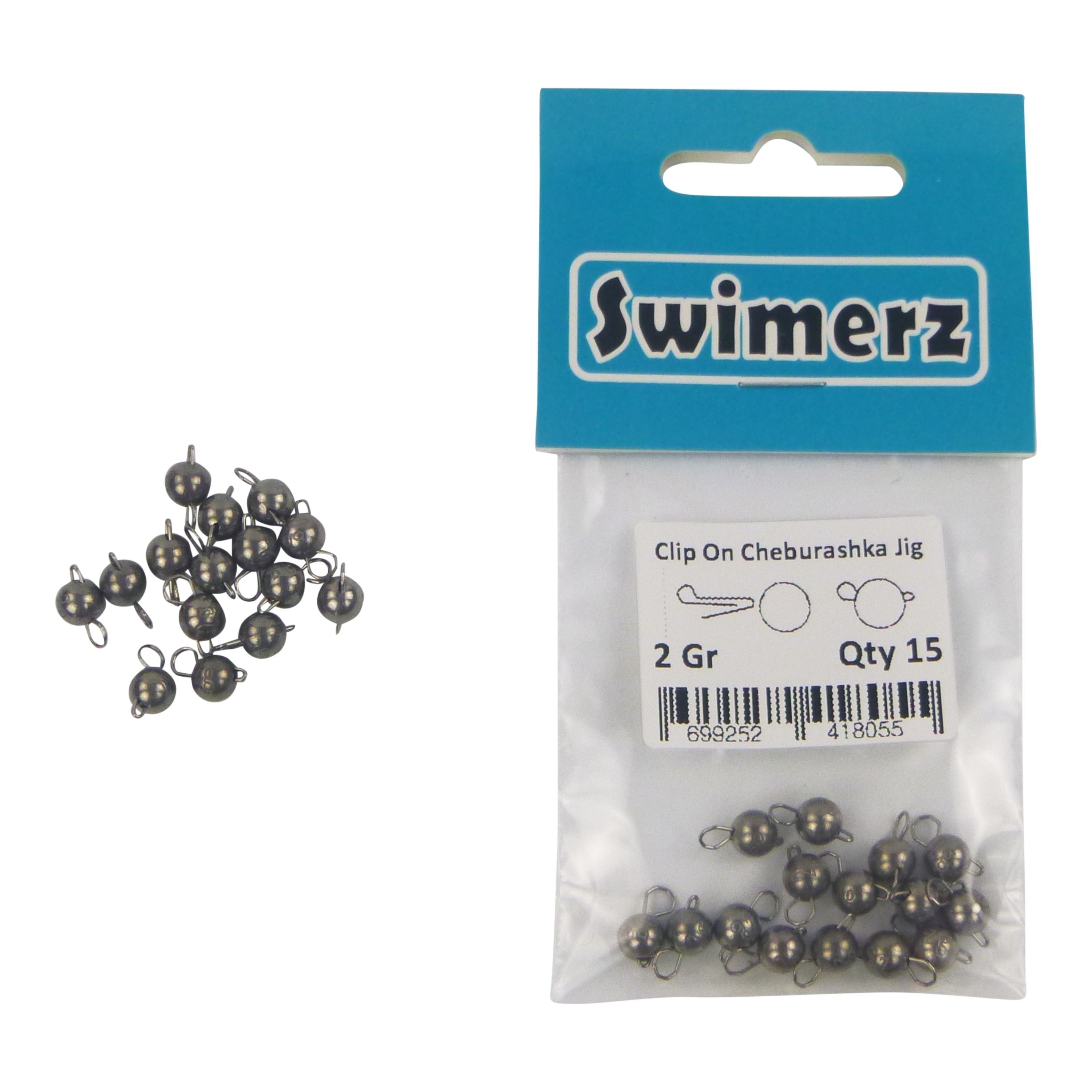 Swimerz 2 Gram Cheburashka Clip-On Jig Head 15 Pack — image 3