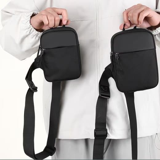 Waterproof Shoulder Bag for Cycling Sports Travel, Black, M — image 4