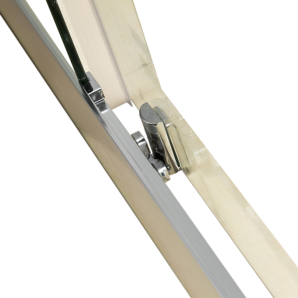 1200 x 800mm Sliding Door Nano Safety Glass Shower Screen By Della Francesca โ image 5