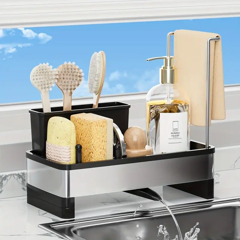 Portable Folding Sink: Space-Saving Storage, Multi-Use for Kitchen, Balcony, and Outdoors — image 4
