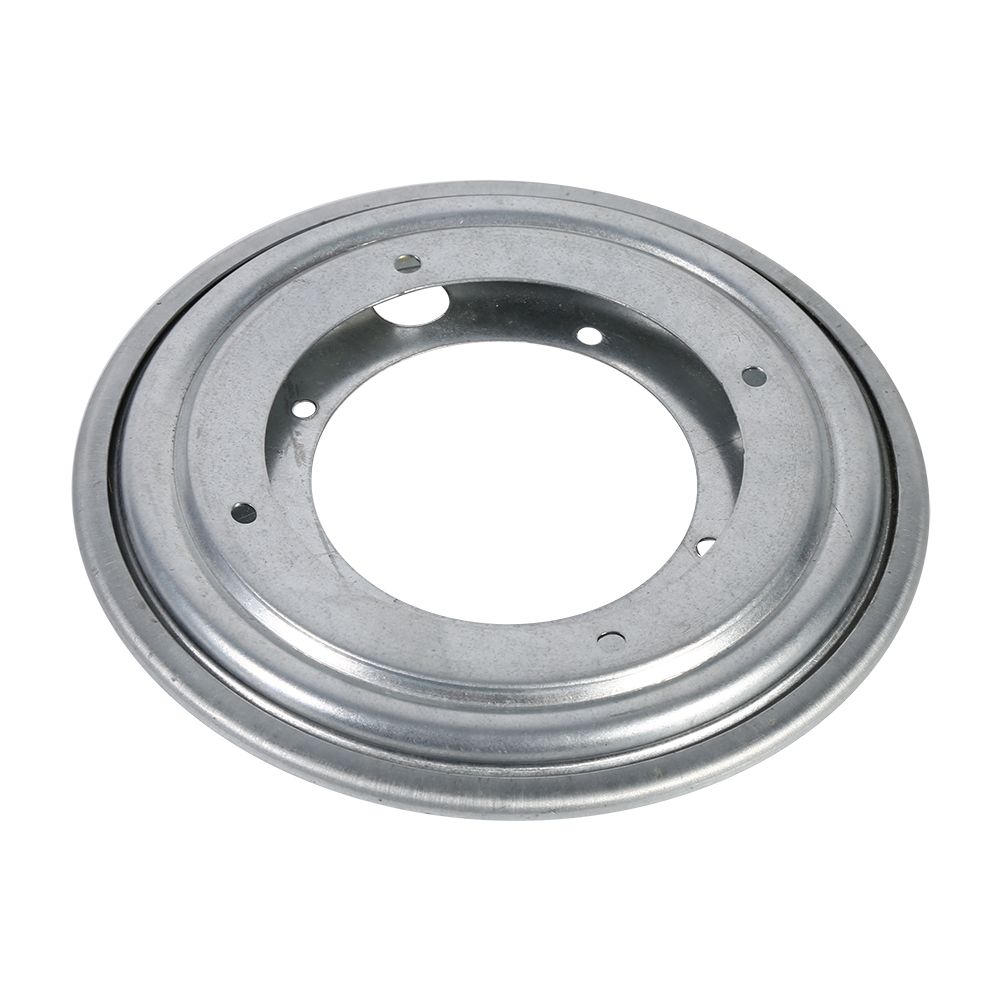 Heavy Duty Round Galvanized Lazy Susan Turntable Bearing Rotating Swivel Plate(5.5" Silver) — image 4
