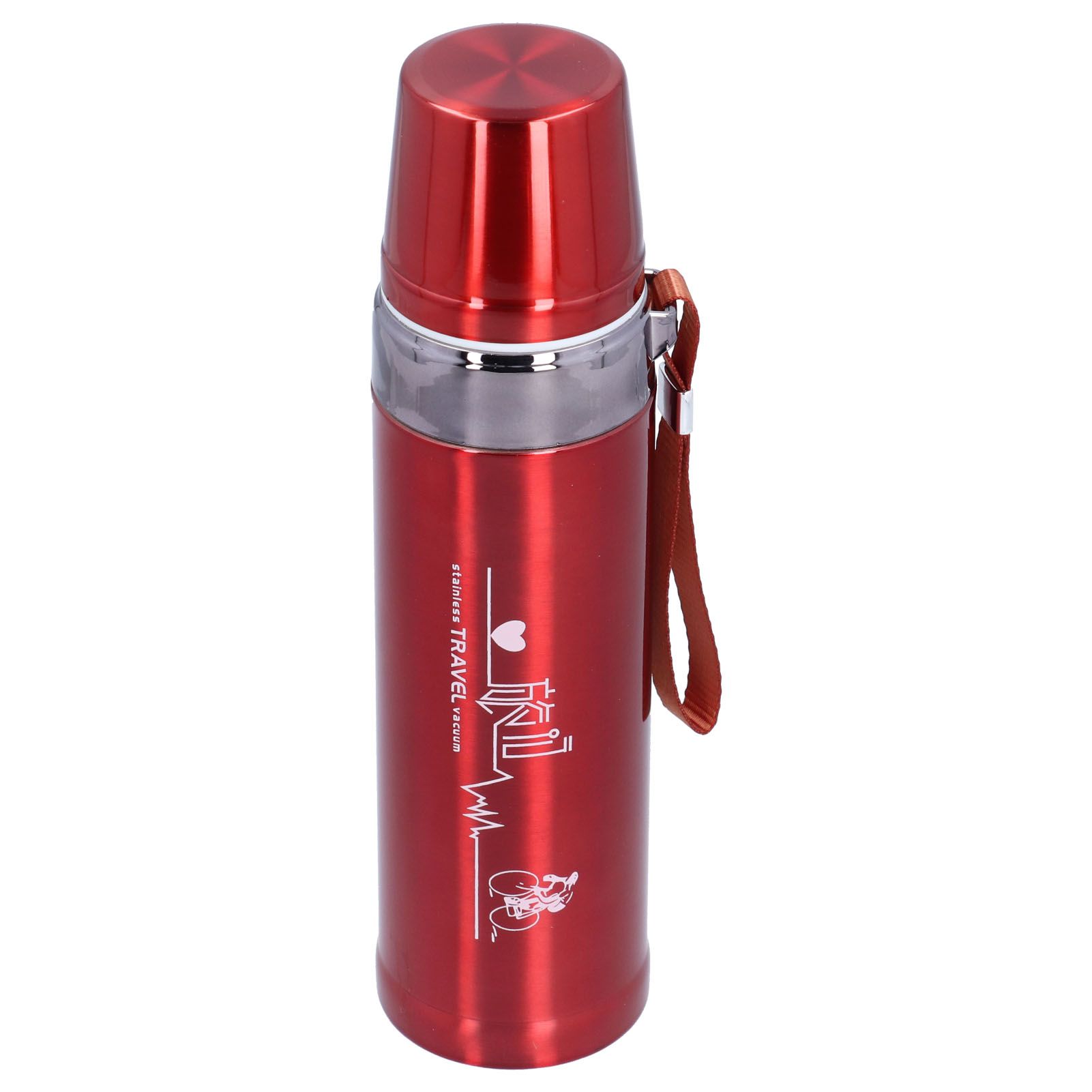 750ml Thermal Cup 304 Stainless Steel Portable Insulated Keep Cold and Hot Water Bottle Outdoor Cycling — image 2