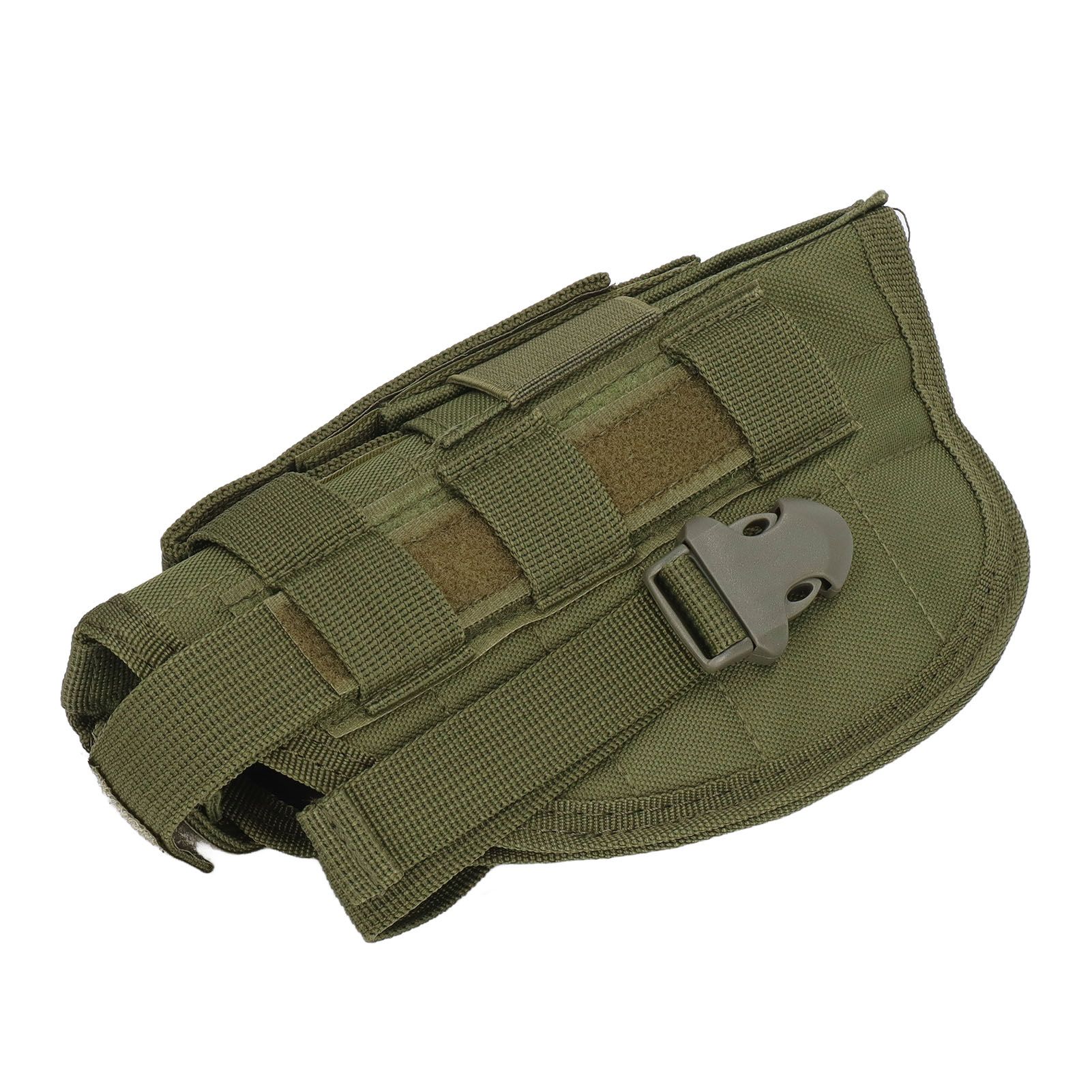 Molle Belt Holster Pouch Military Outdoor Waist Packs Multipurpose Nylon Holster Bag for Hunting Camping Olive Green — image 3