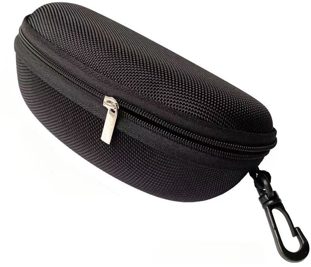 Portable Glasses Case Hard Case - Glasses Pouch - Waterproof Sunglasses Storage - Hard Box With Zipper and Olip - Durable Protective Case for Glasses — image 4