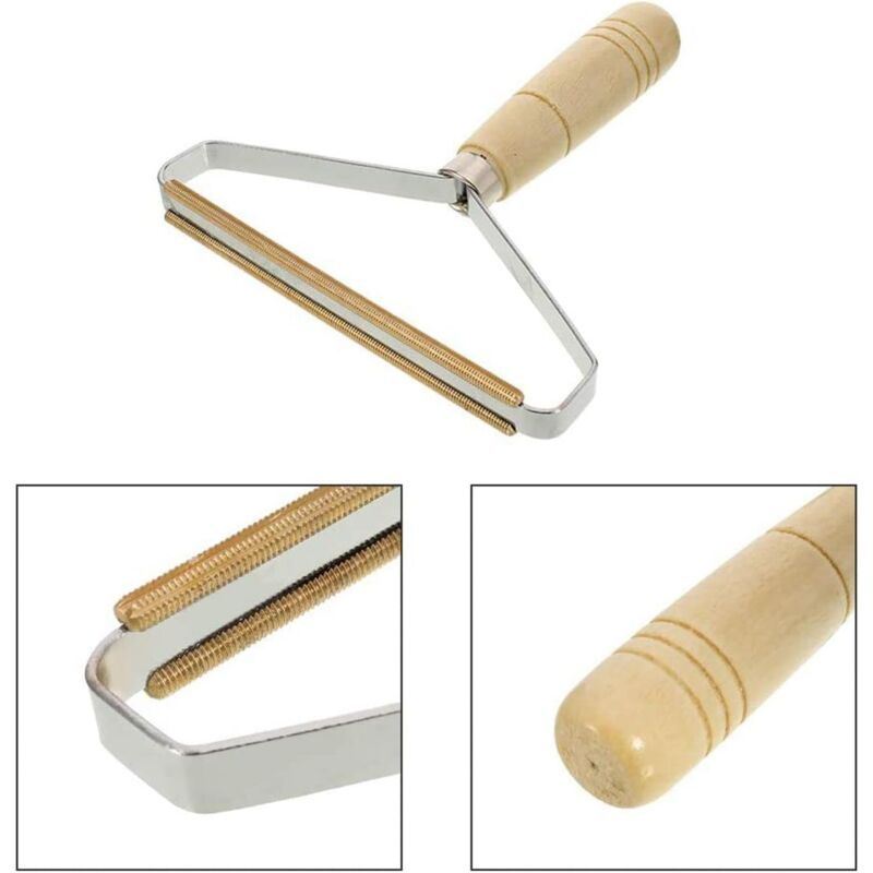 Manual Lint Remover Brush Portable Pet Hair and Carpet Cleaner — image 3