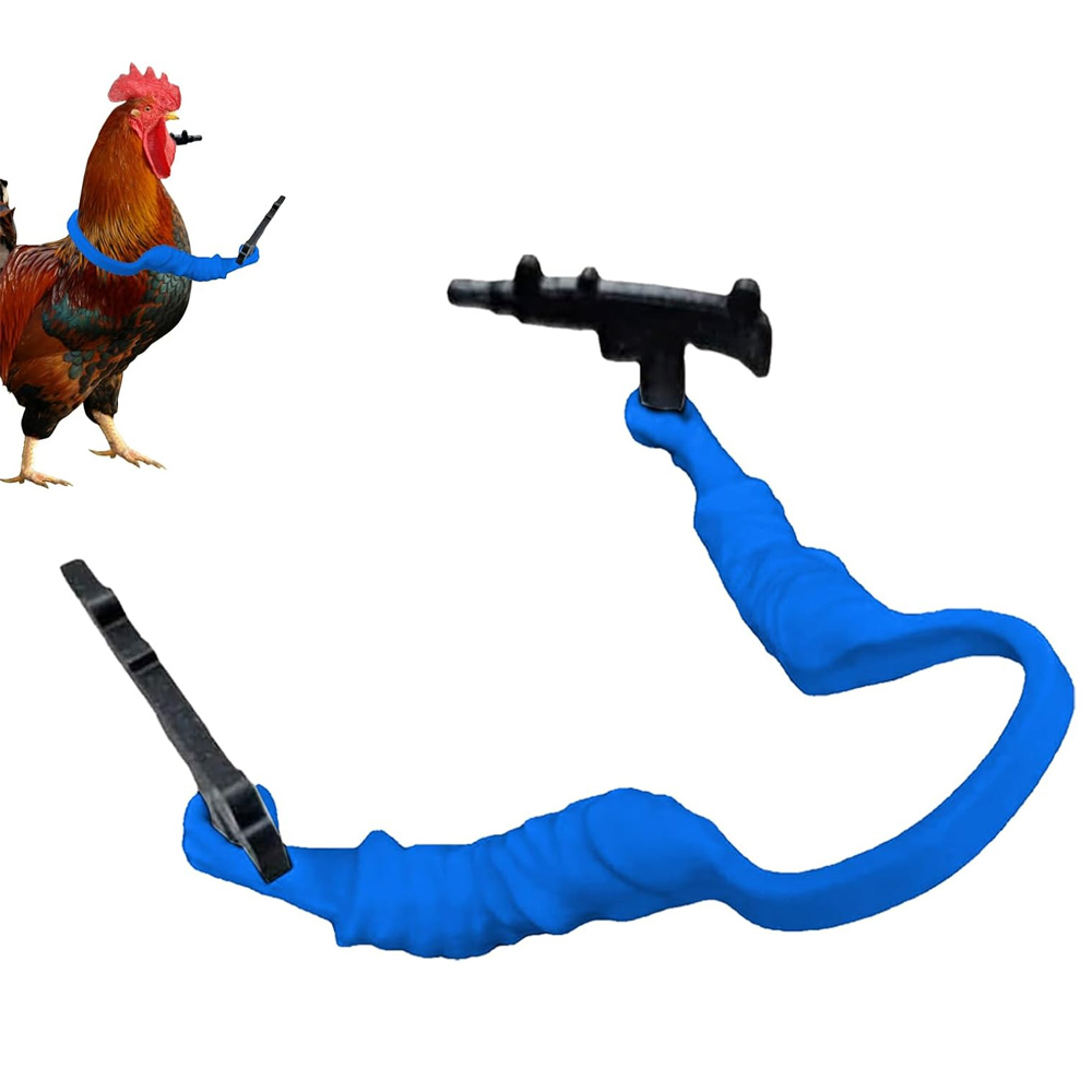 Chicken arms with Guns,Fun, Durable, Rooster Pistol Party, Perfect for Parties, Photoshoots and Pranks Costumes for Chickens to wear(blue) — image 5