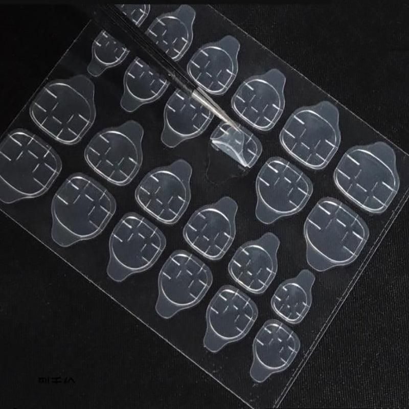 24-2400PCS Double Sided Adhesive Press On Nail Stickers Clear Tape Glue Tabs - 5PCS (120xNail Stickers) โ image 4