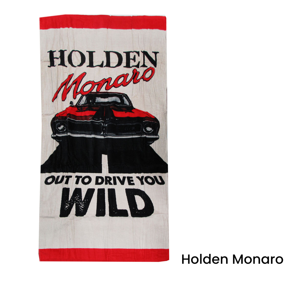 Holden Monaro Cars Printed 100% Cotton Beach Towel 75 × 150 cm — image 2