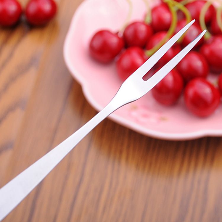 20-piece Appetizer Dessert Forks, Stainless Steel Mini Salad Fruit Fork Tasting Forks Cocktail Fork — image 3
