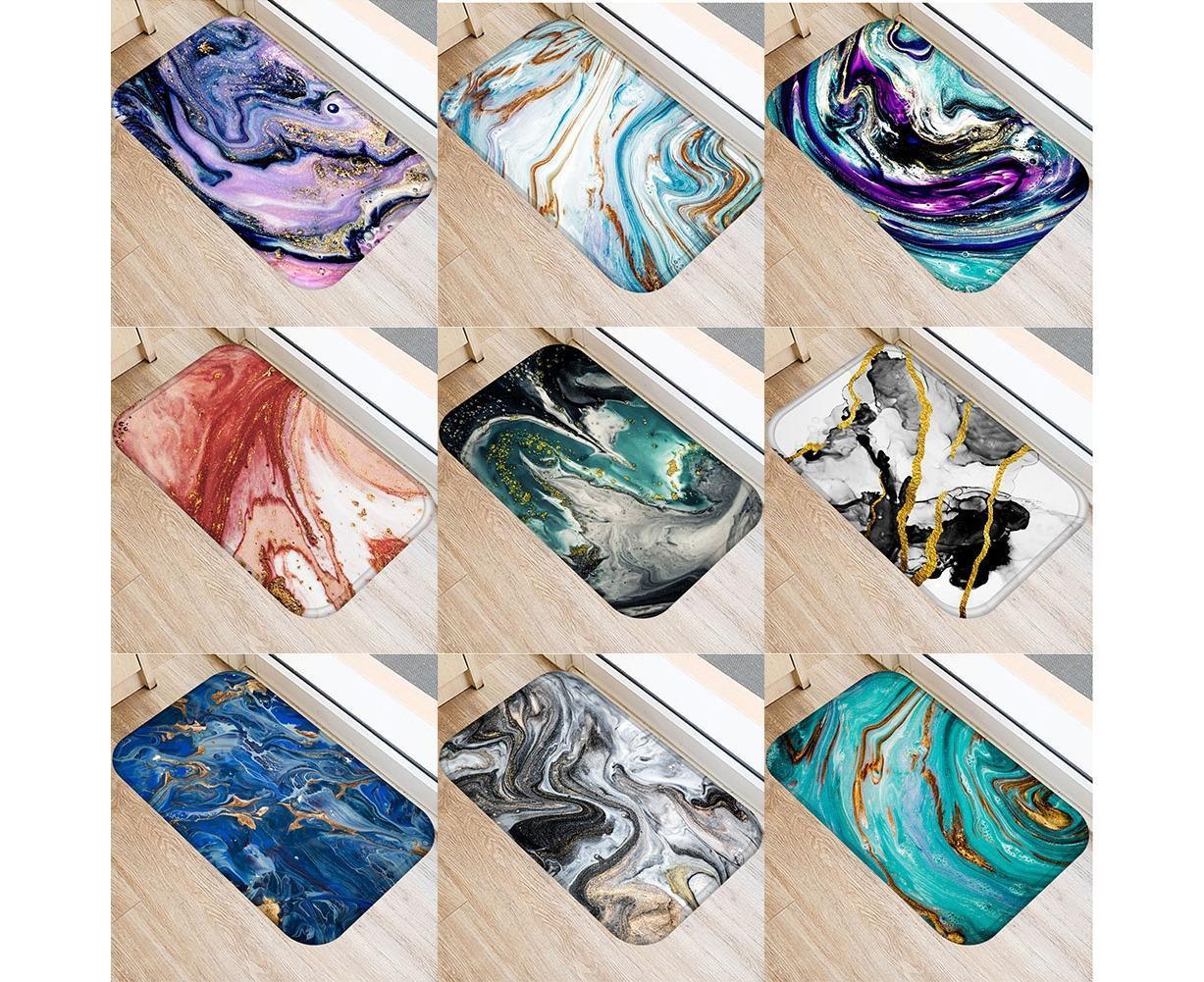 Color Palette Kitchen Hallway Mat Entrance Rug Floor Non-slip Bathroom Carpet โ image 5