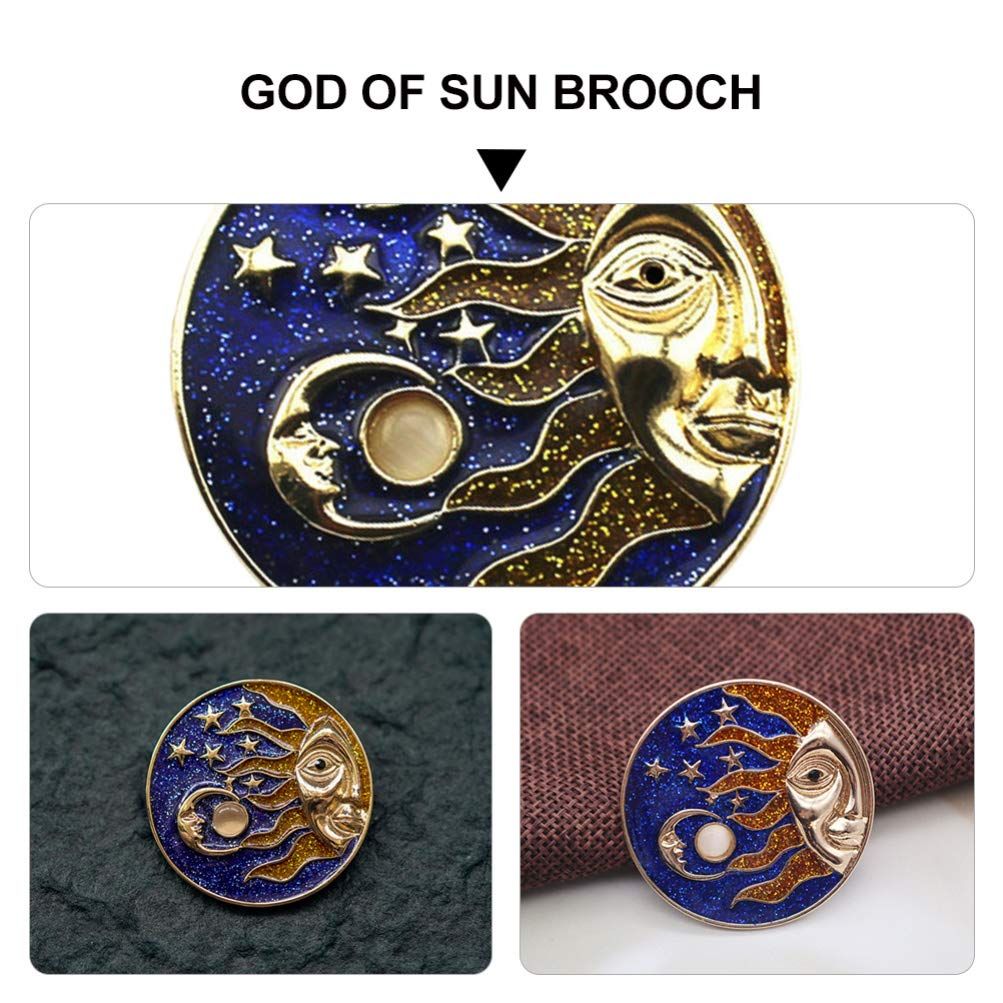 Vintage Brooch Retro Brooch Clothes Decoration Fashionable Brooches Performance Accessory Scarf Decoration Delicate Design — image 3