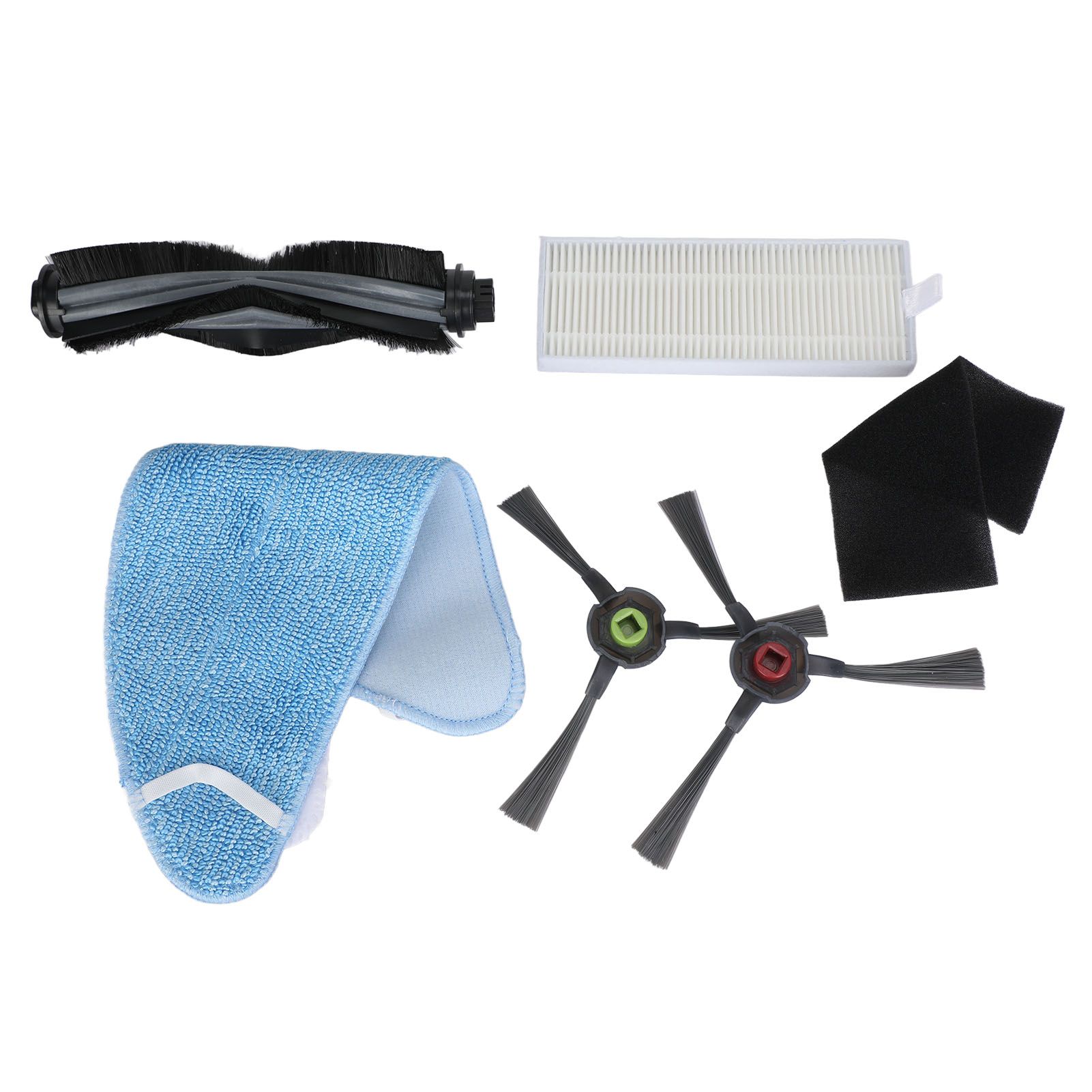 Sweeper Accessories Set Washable Mop Disposable Mop Rolling Brush Side Brush Filter Screen for Yeedi K650 โ image 4
