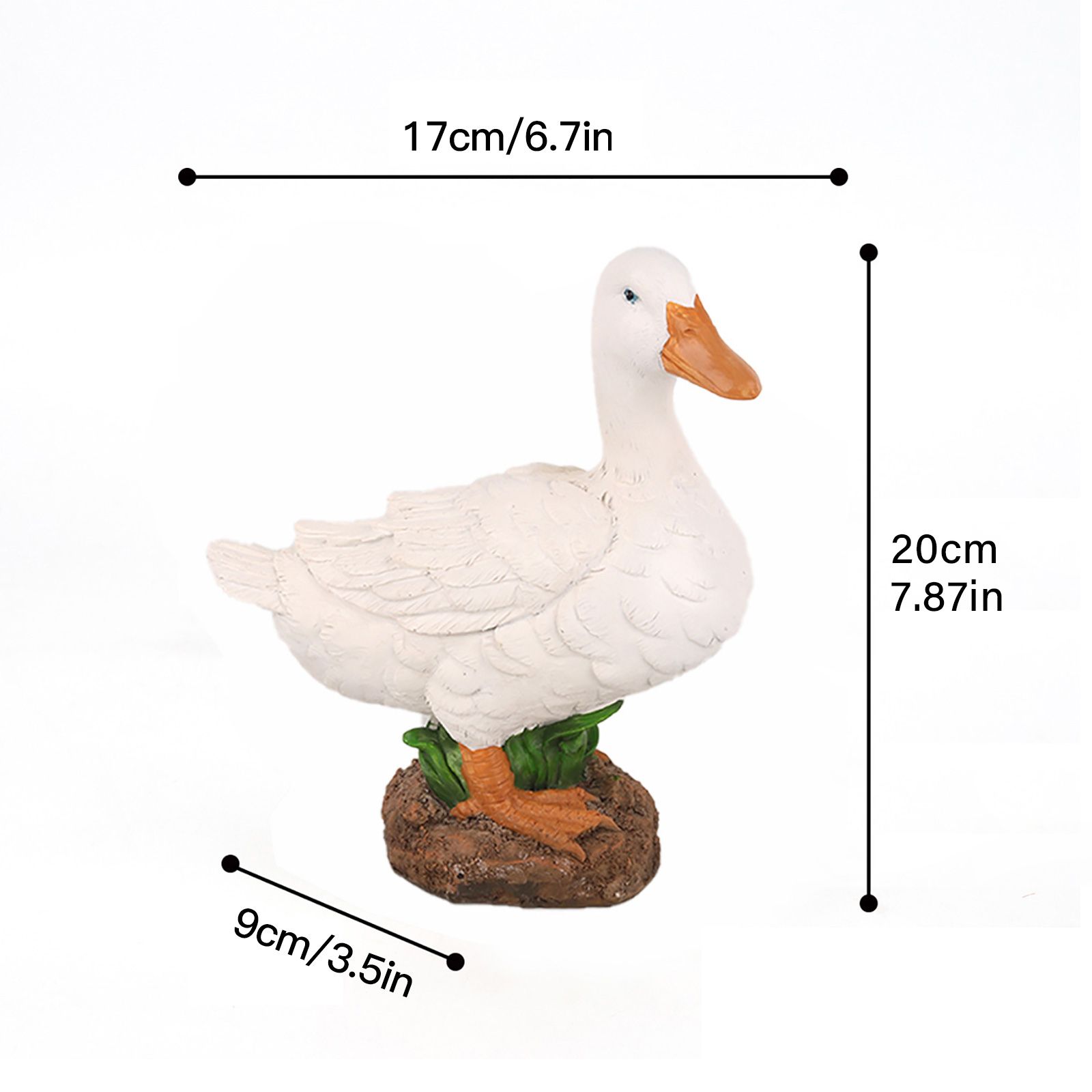 Outdoor Simulation Duck Decoration Garden Pool Water Landscape Decoration Layout Resin Decoration โ image 4