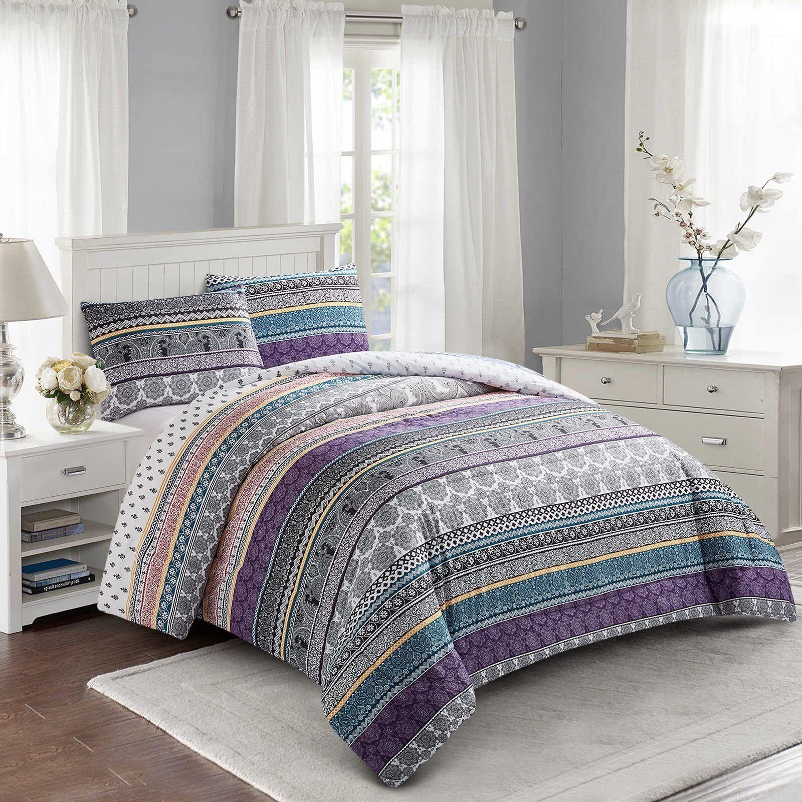 Whimsical Winter Frosty Elegant 3 Pc Comforter & Pillow Cover Set โ image 5