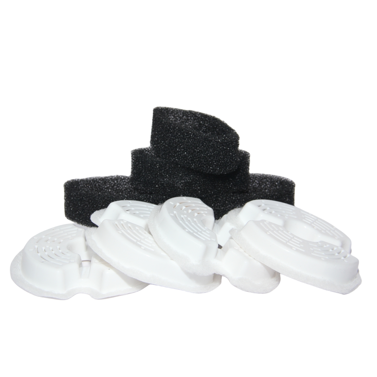 YES4PETS 8 x Pet Dog Cat Water Fountain Replacement Filters Activated Carbon Ion Exchange Triple Filtration Dispenser