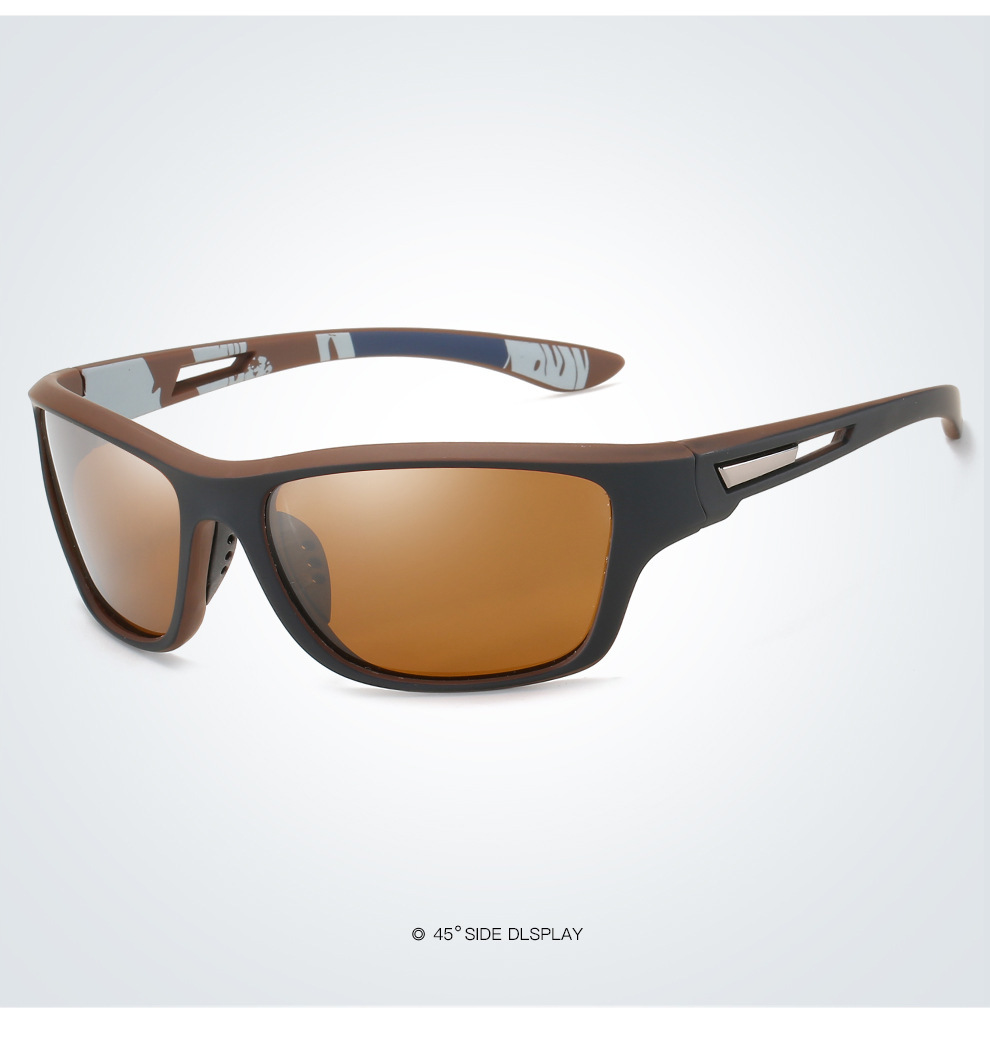 2 pcs Stylish Polarized Sports Sunglasses - UV Protection, Lightweight, Ideal for Fishing & Outdoor Activities โ image 2
