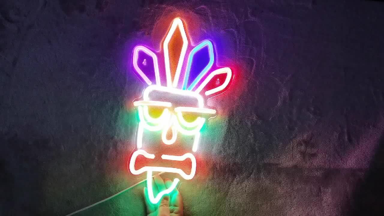 neon wall light