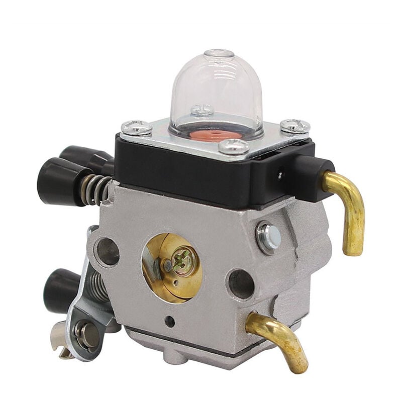 Carburetor for Stihl FS38 FS45 FS46 FS55 FS55r FS55rc FS74 FS75 FS80 FS85 KM55 HL45 KM55r, Lawn Mower Carburetor with Gaskets, Primer Bulbs and Spark Plugs — image 3
