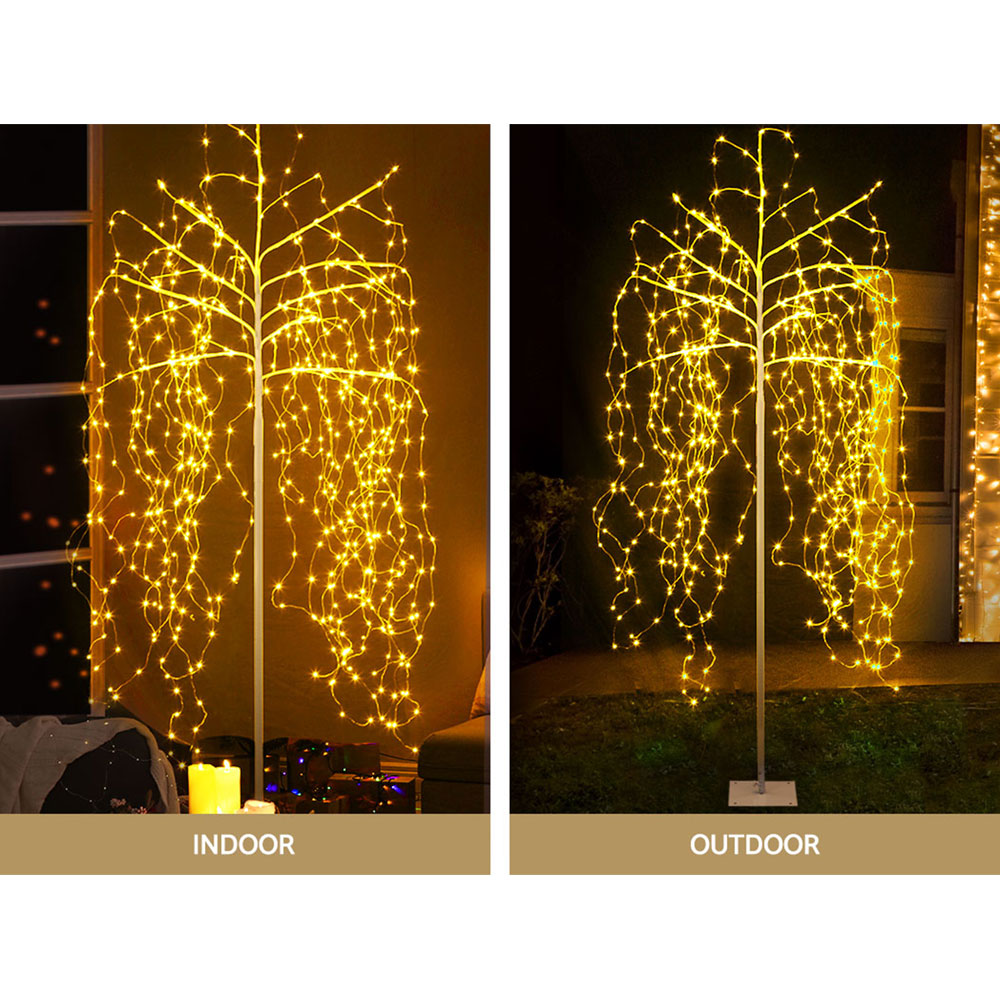 2.1M Christmas Tree 600 LED Solar Jingle Jollys โ image 6