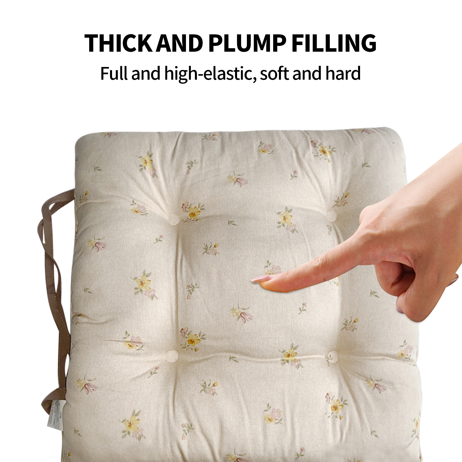 Seat Cushions Outdoor Indoor Cushion Square Soft Chair Pad — image 6