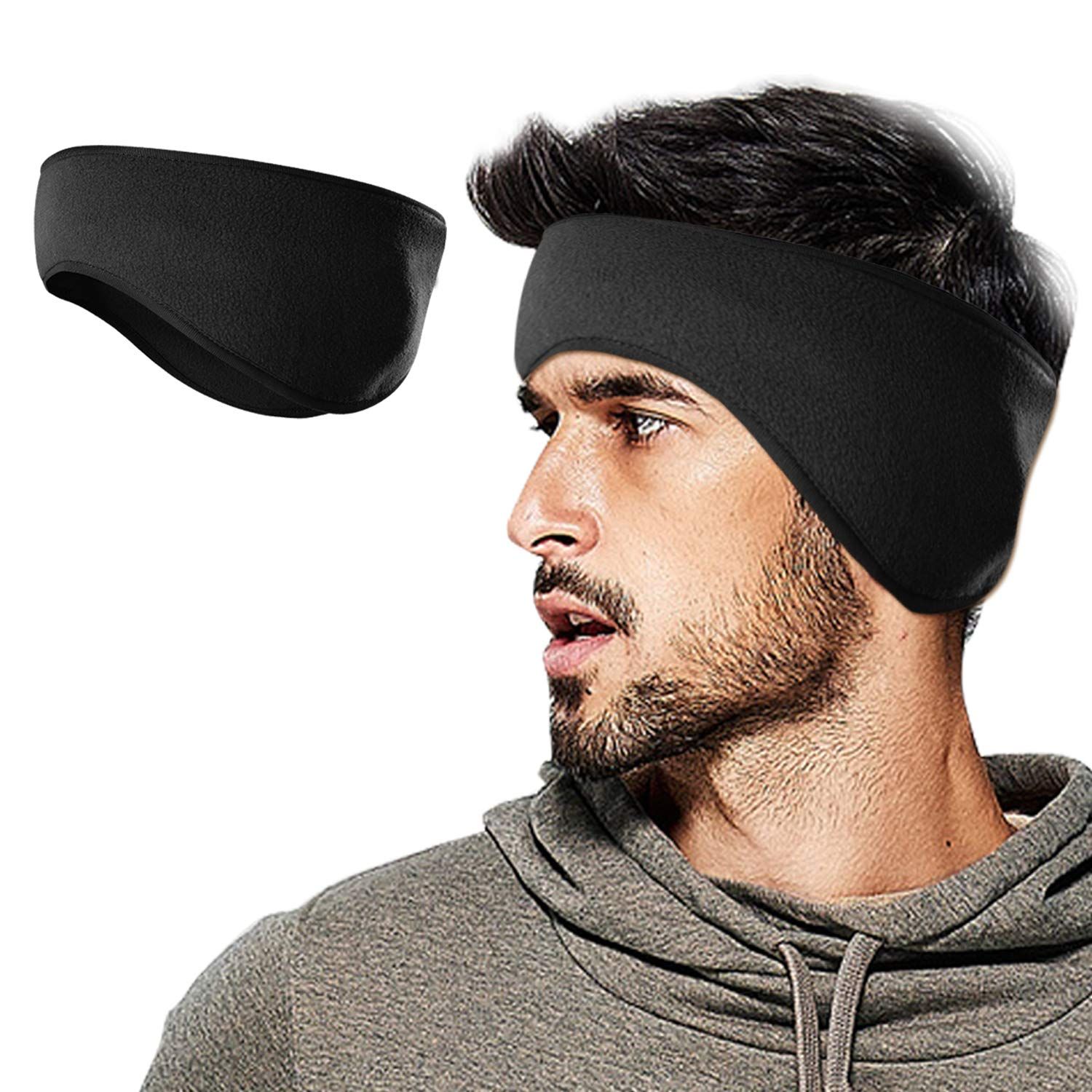 Ear Warmers for Men Women Kids - Winter Headband Ear Muffs Ear Covers for Cold Weather Running Cycling Ski โ image 5