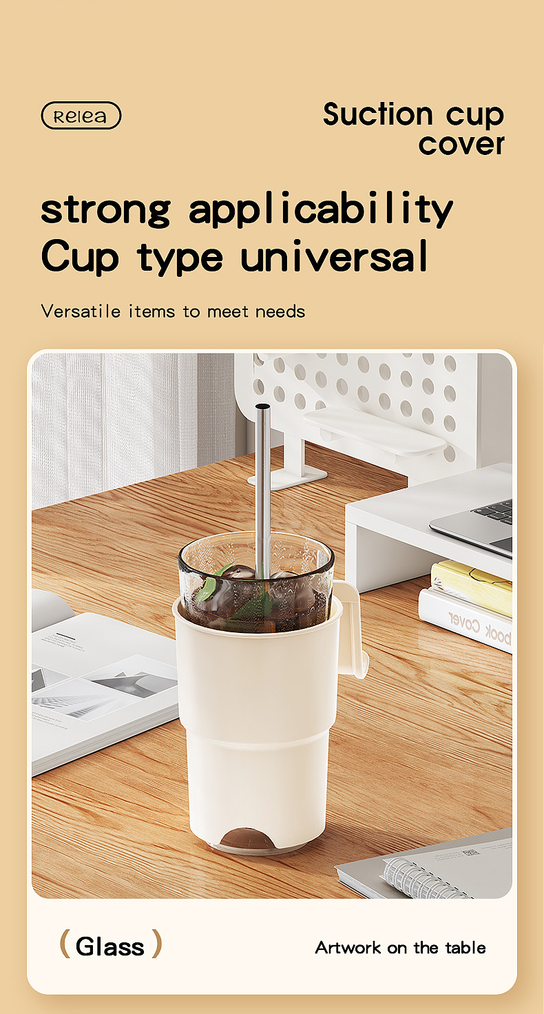 Multi-Purpose Anti-Spill Cup Holder with Suction Base & Detachable Phone Stand(orange) โ image 6