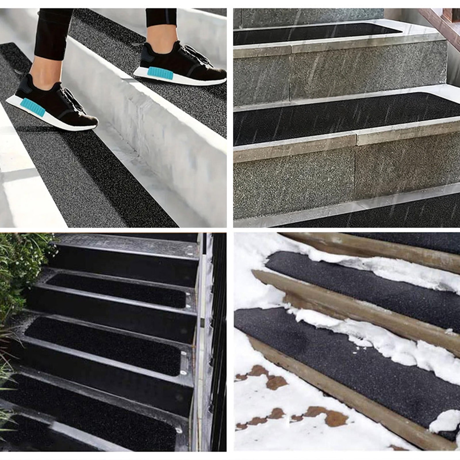 5-Pack Weather Resistant Exterior Grip Tape, Outdoor Stair Treads Non Slip for Wooden Steps - Non Slip Stair Treads - Anti, 61 x 9.9 cm โ image 6