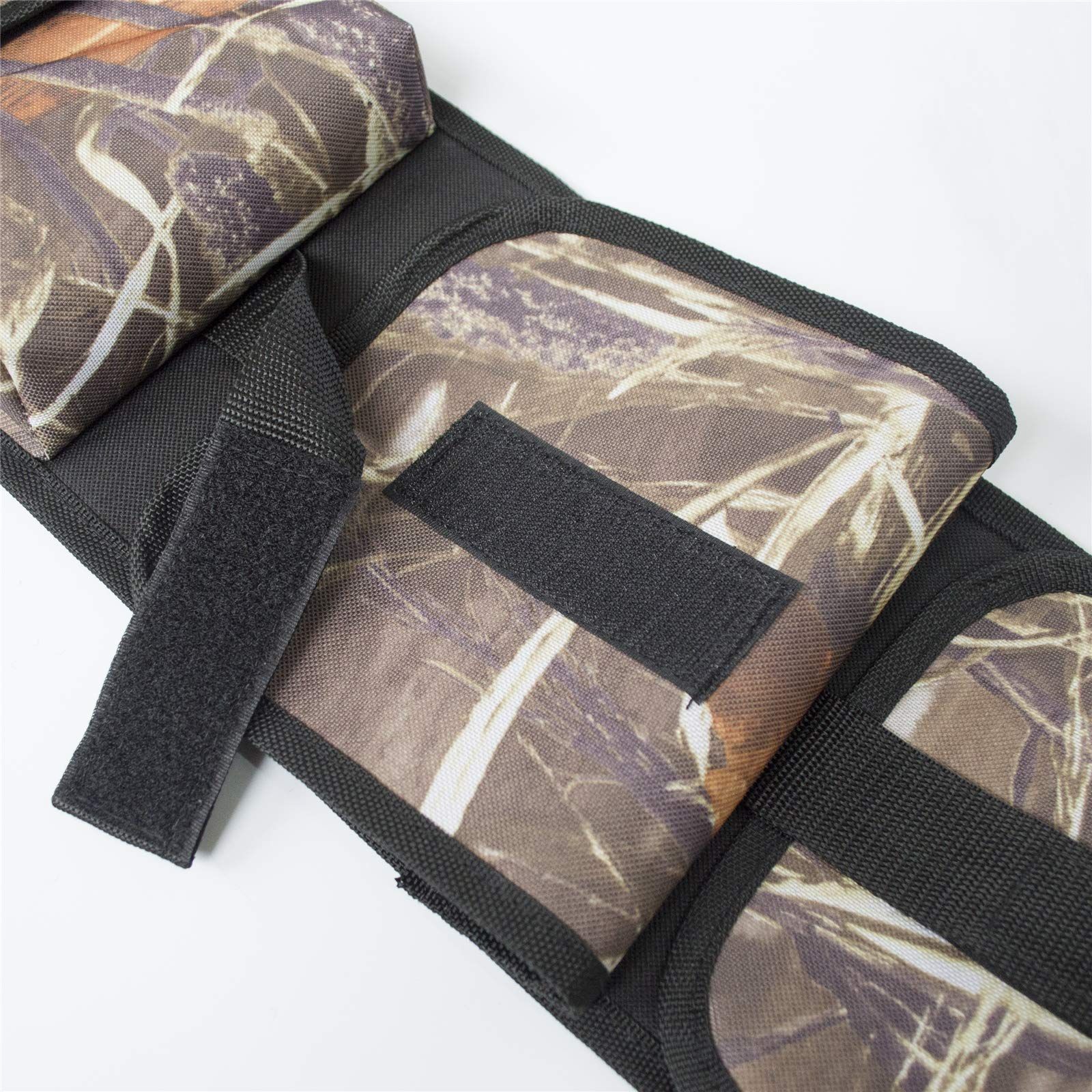 Hunting Gear Back Seat Gun Sling Holder Shotgun Rifle Rack Case Gun Holsters Pistols Organizer with Pockets Universal Fit โ image 4