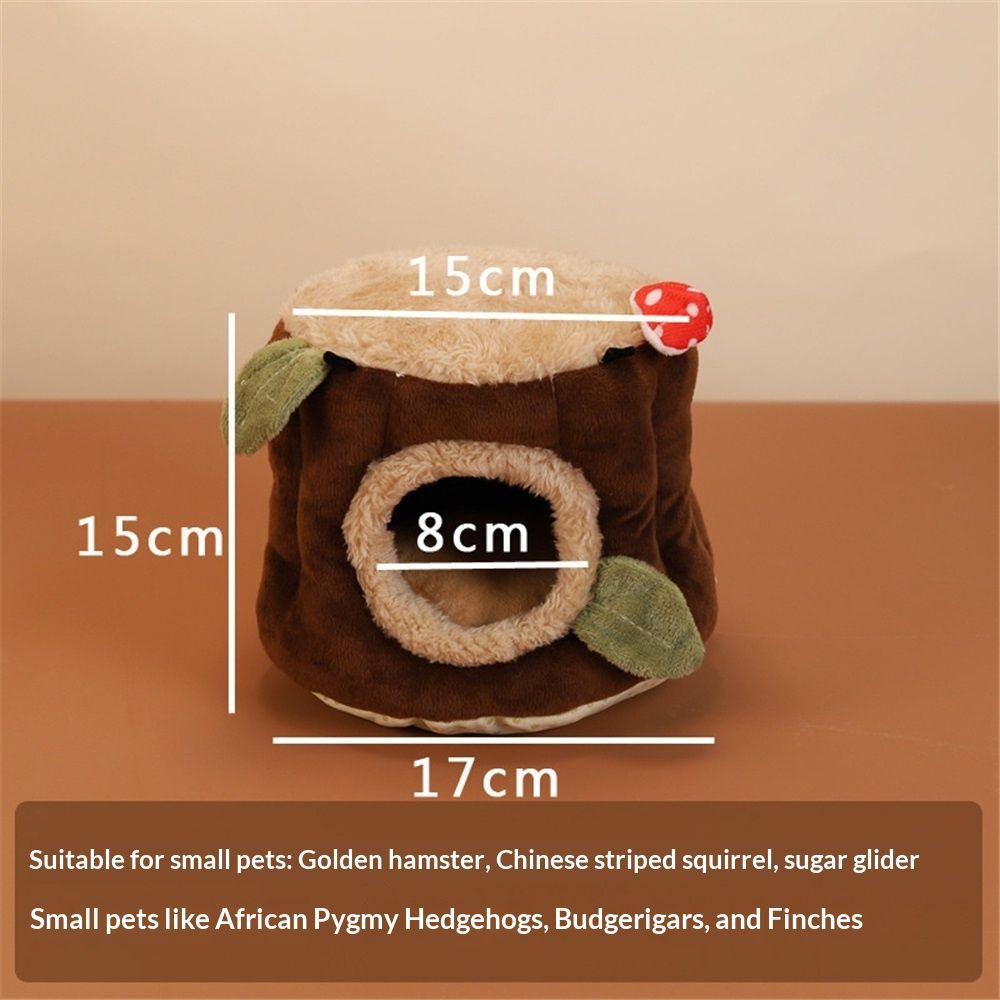 Guinea Pig Hamster Bedding or Hideout for Mouse Mice Rat Ferret Bunny Fluff Bedding Bed House Cage Accessories, (S) — image 5