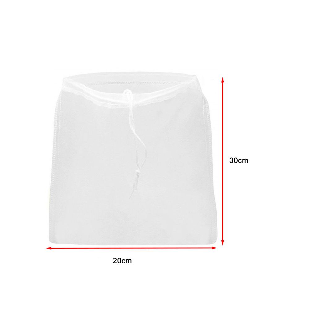 100 Grit Nylon Mesh Filter Bag Tea Fruit Juice Coffee Wine Nylon Mesh Net Strain Liquid Filter Bag Kitchen Accessories — image 2