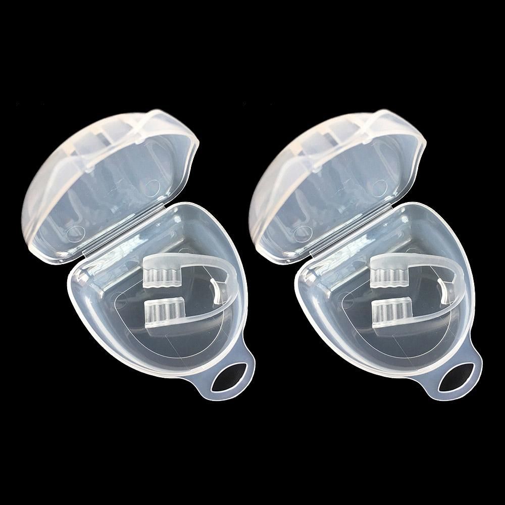 2pcs Anti Snore Mouth Guard Sleep Mouthguard Teeth Grinding Guard Dental Clenching Protector โ image 2