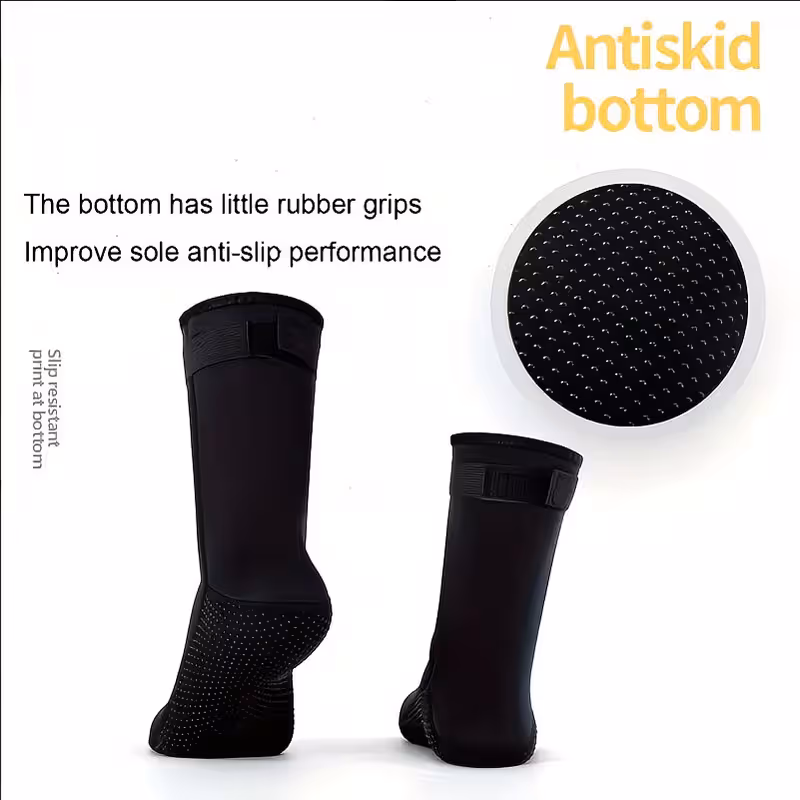 Neoprene Socks 3mm, Sand Socks Surf Booties Dive Boots, Water Socks for Women & Men M — image 5