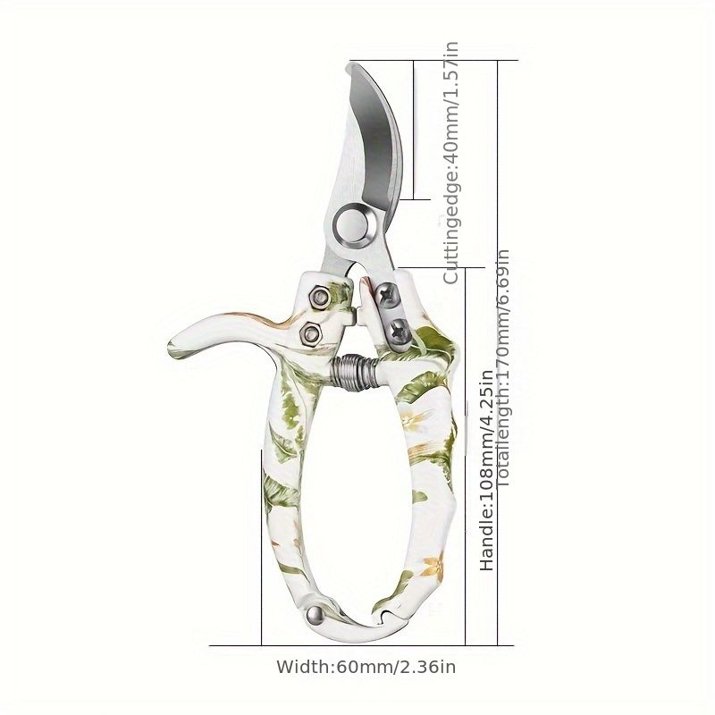 Garden and Horticulture Scissors | Pruning Shears | Indoor Potted Plant Scissors | Branch Trimming Tools | Manual Pruning Shears | Labor-saving Scissors Curved