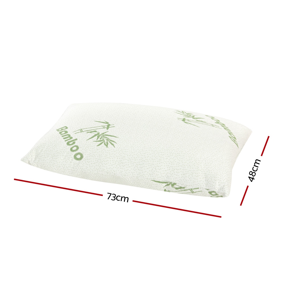 Giselle Bedding 4 Pack Bamboo Pillow Family Hotel โ image 2