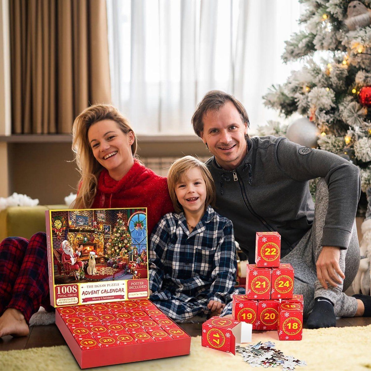 Jigsaw puzzle 70 x 50 cm, Advent calendar 2026 with 24 boxes, Adults and children, Boys girls women men โ image 3