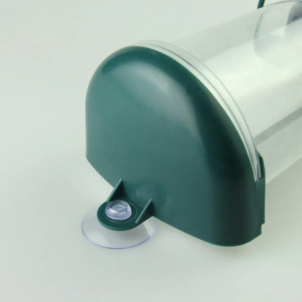 Clear Plastic Automatic Bird Feeder Suspended Suction Cup Feeder with Cover โ image 4