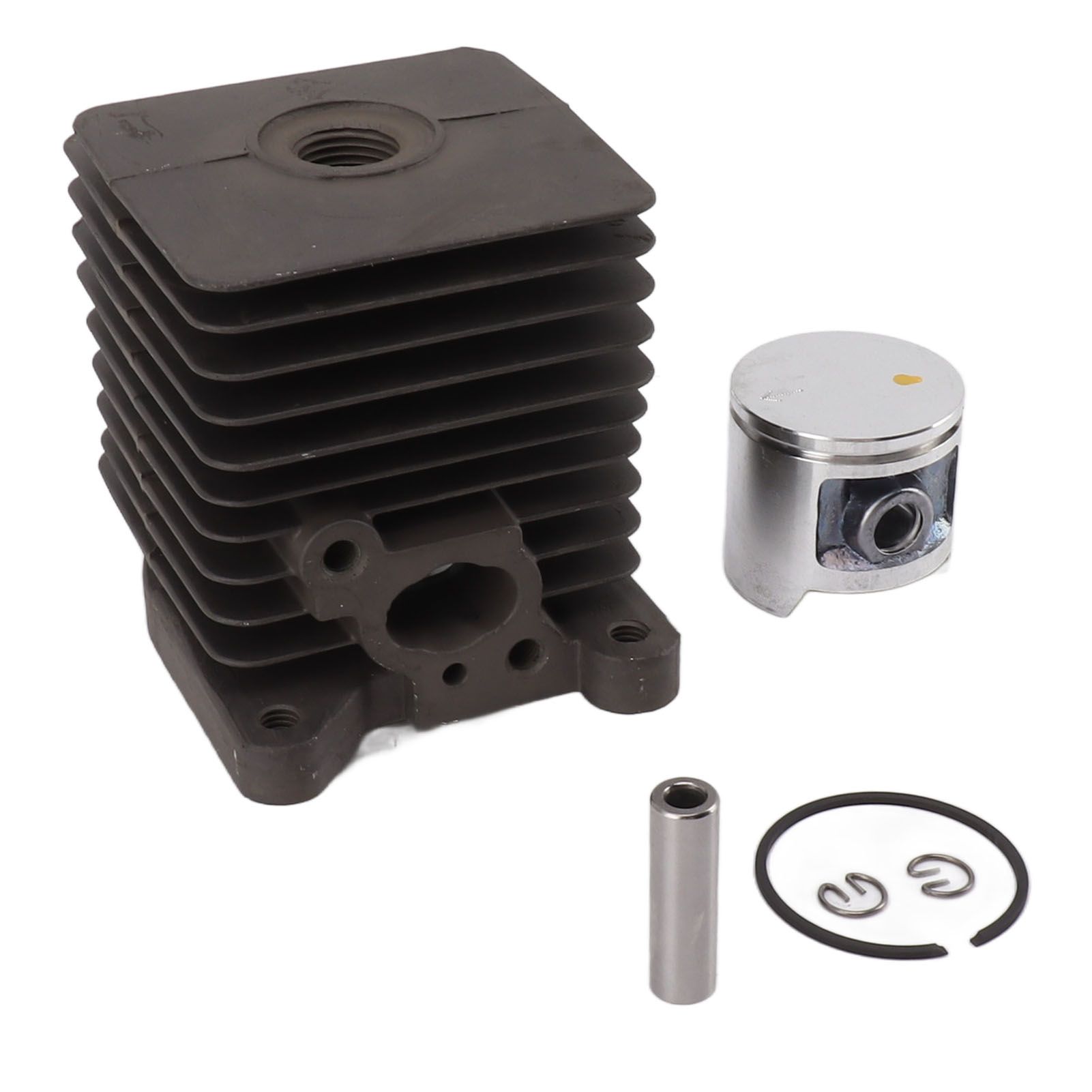 Cylinder Piston Assembly Kit 33.5mm Aluminum Alloy Trimmer Cylinder Piston Replacement for Homelite S25 Garden Tools Spare Parts โ image 2