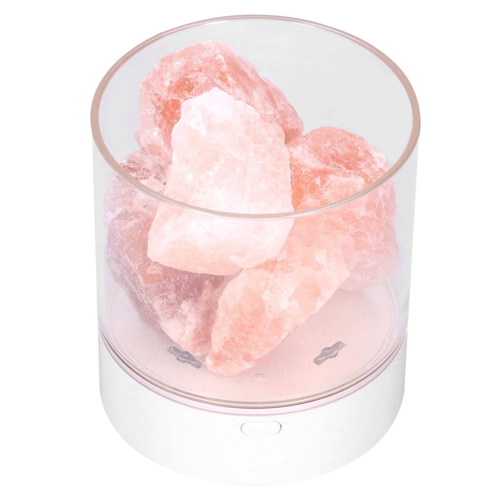 USB Night Light Innovative Table Lamp Air Purifying Crystal Salt Light Bedroom Decoration — image 4