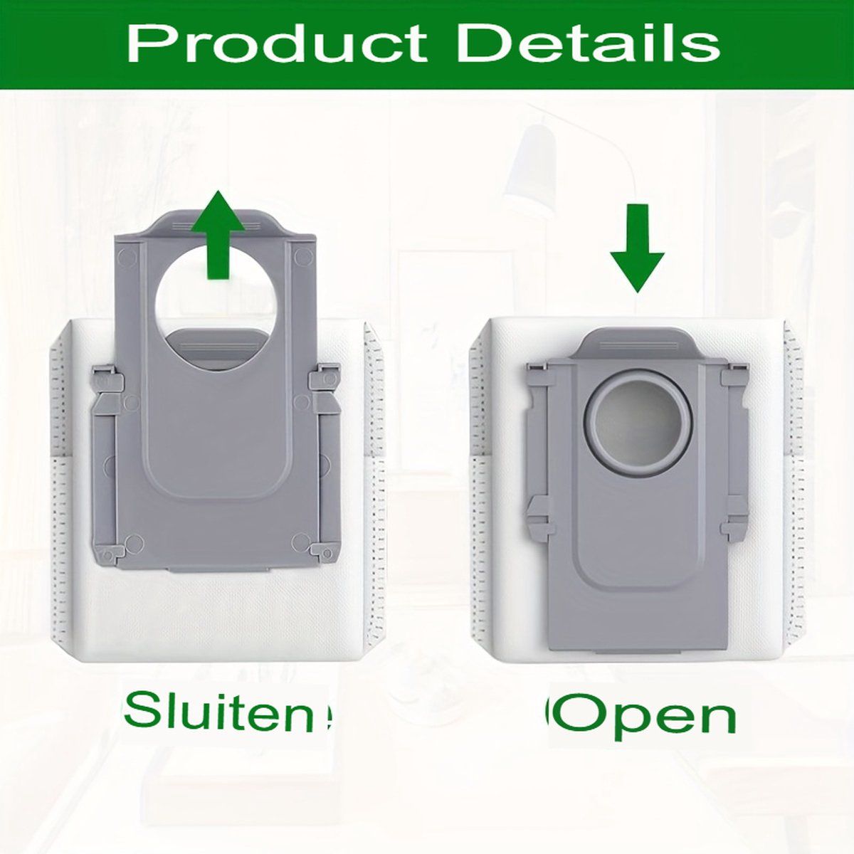 14 Pieces Dust Bags, S8 Max Ultra Robot Vacuum Cleaner, Dust Bag Accessories, Spare Parts — image 2