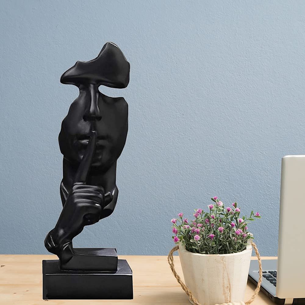 Hinge Head Home Decoration, Abstract Art Sculpture Home Resin Statue Decorative Statue Home Decorative Ornaments — image 4