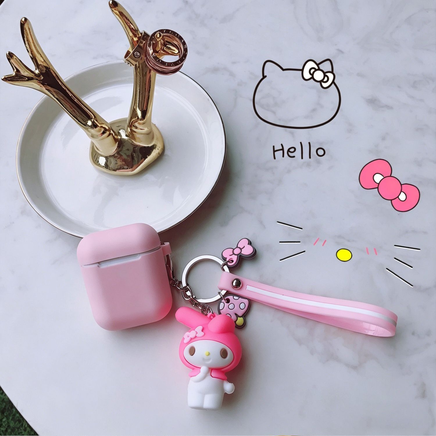 Black set + shoe pendant Apple AirPods 3 — image 5