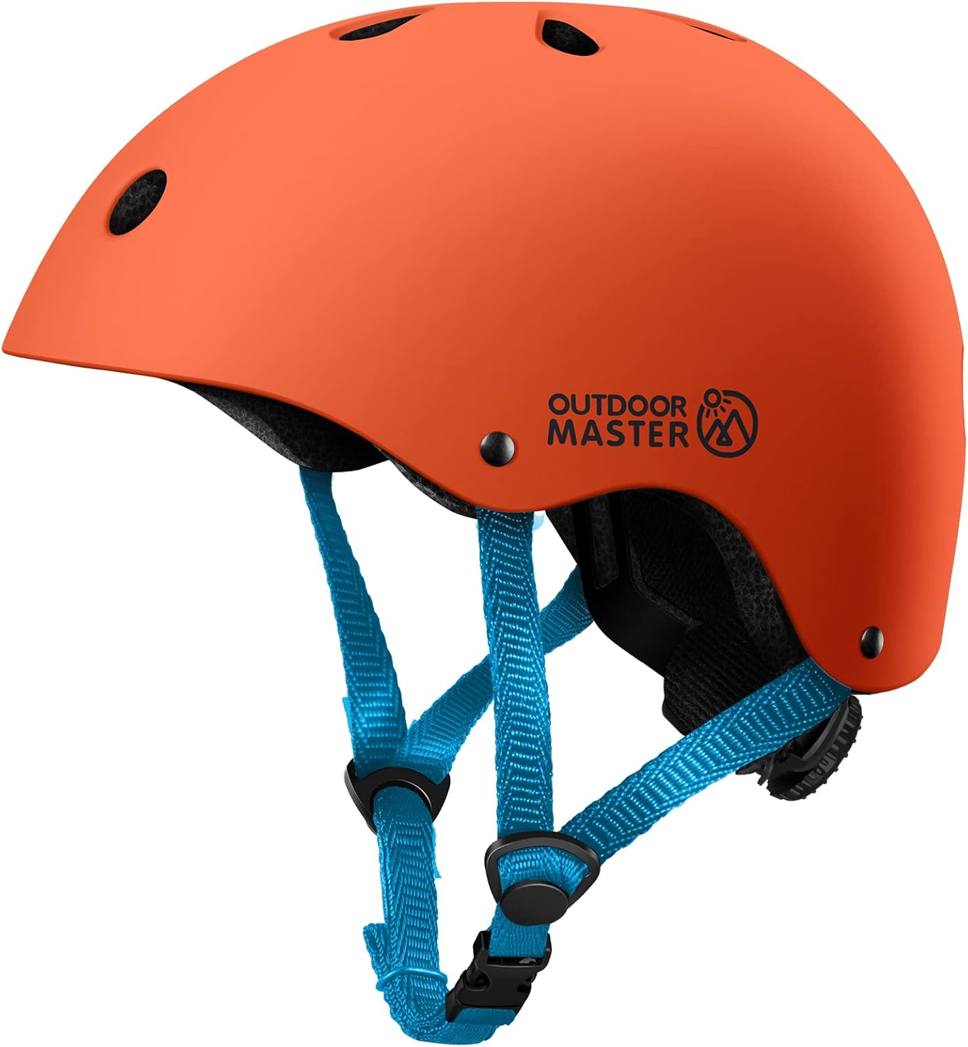 OutdoorMaster Youth & Kids Bike Helmet - Adjustable Multi-Sports Skateboard Helmet with Removable Liners for Balance Bike, Toddler Scooter, One Wheel