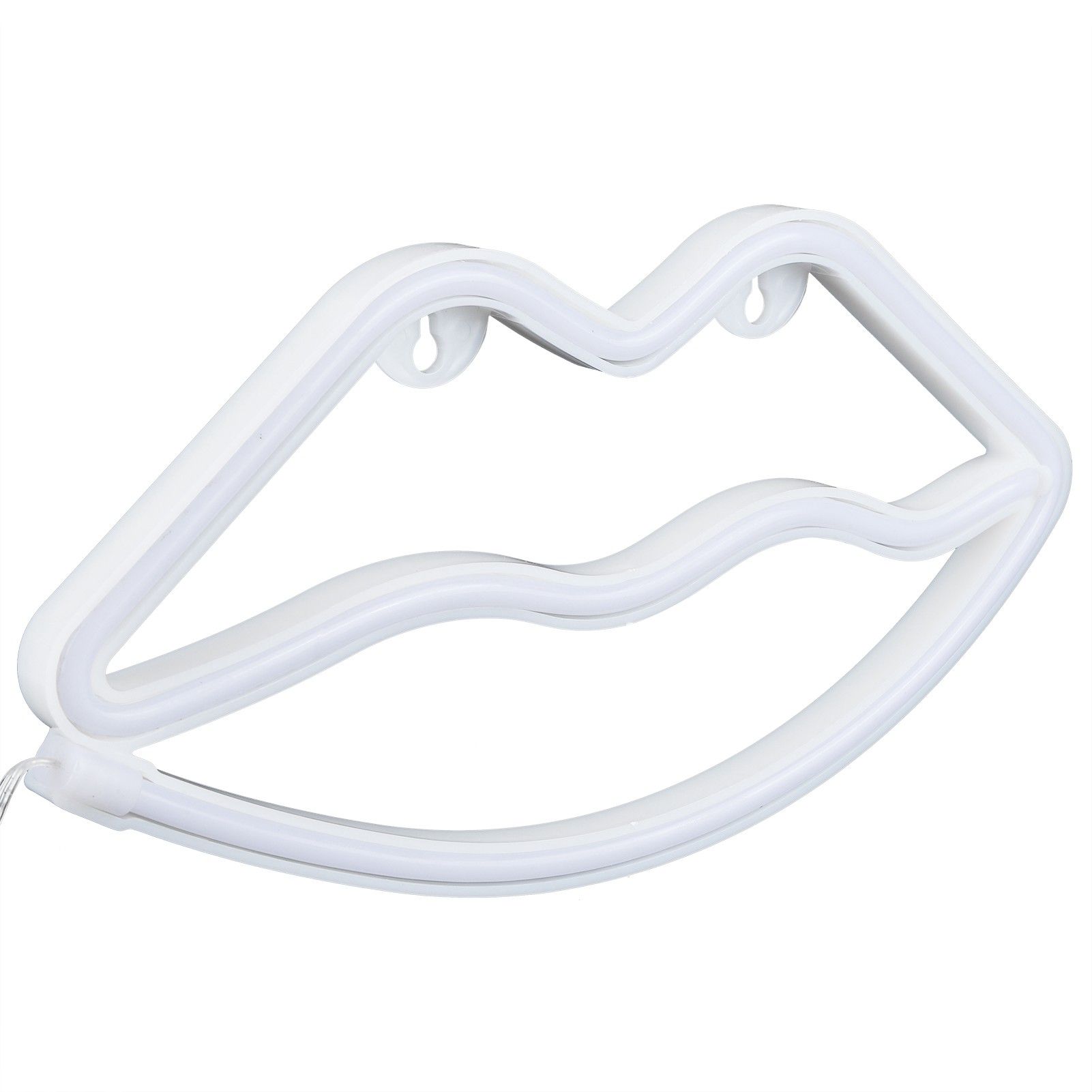 LED Neon Light Lip Shape USB Or Battery Powered Decoration Night Light for Bedroom Bar Festival — image 2