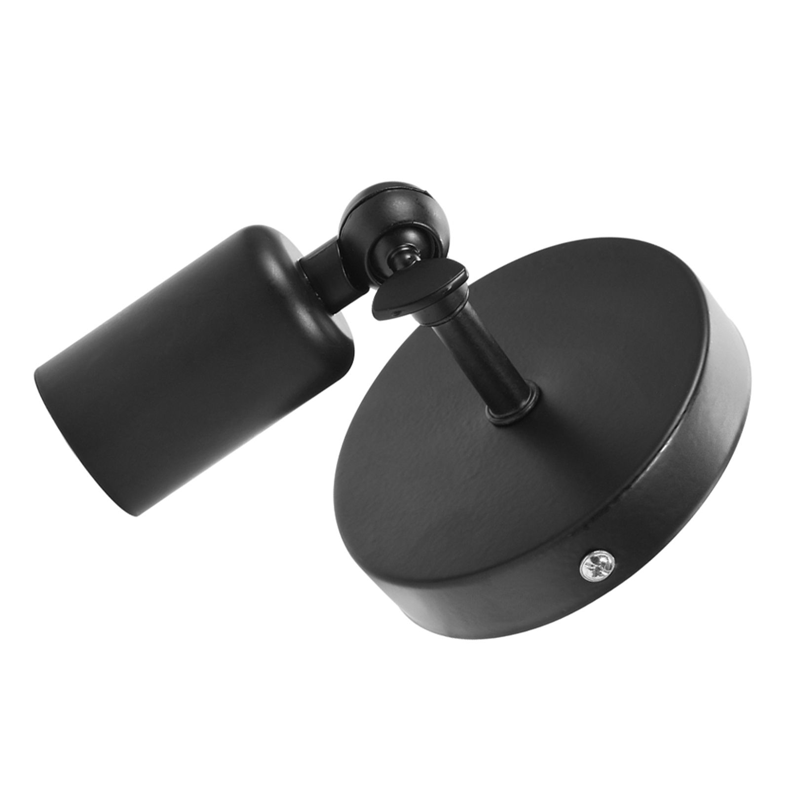 Retro Style Wall Sconce Bar Coffee Shop Corridor Lamp Holder with E27 Light Socket(Black) — image 5