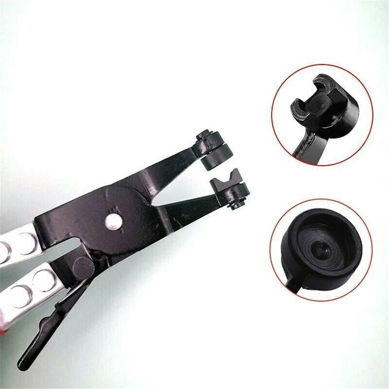 45 Degree Water Pipe Hose Clip Pliers Clamp Swivel Drive Jaw Locking Removal Tool — image 4