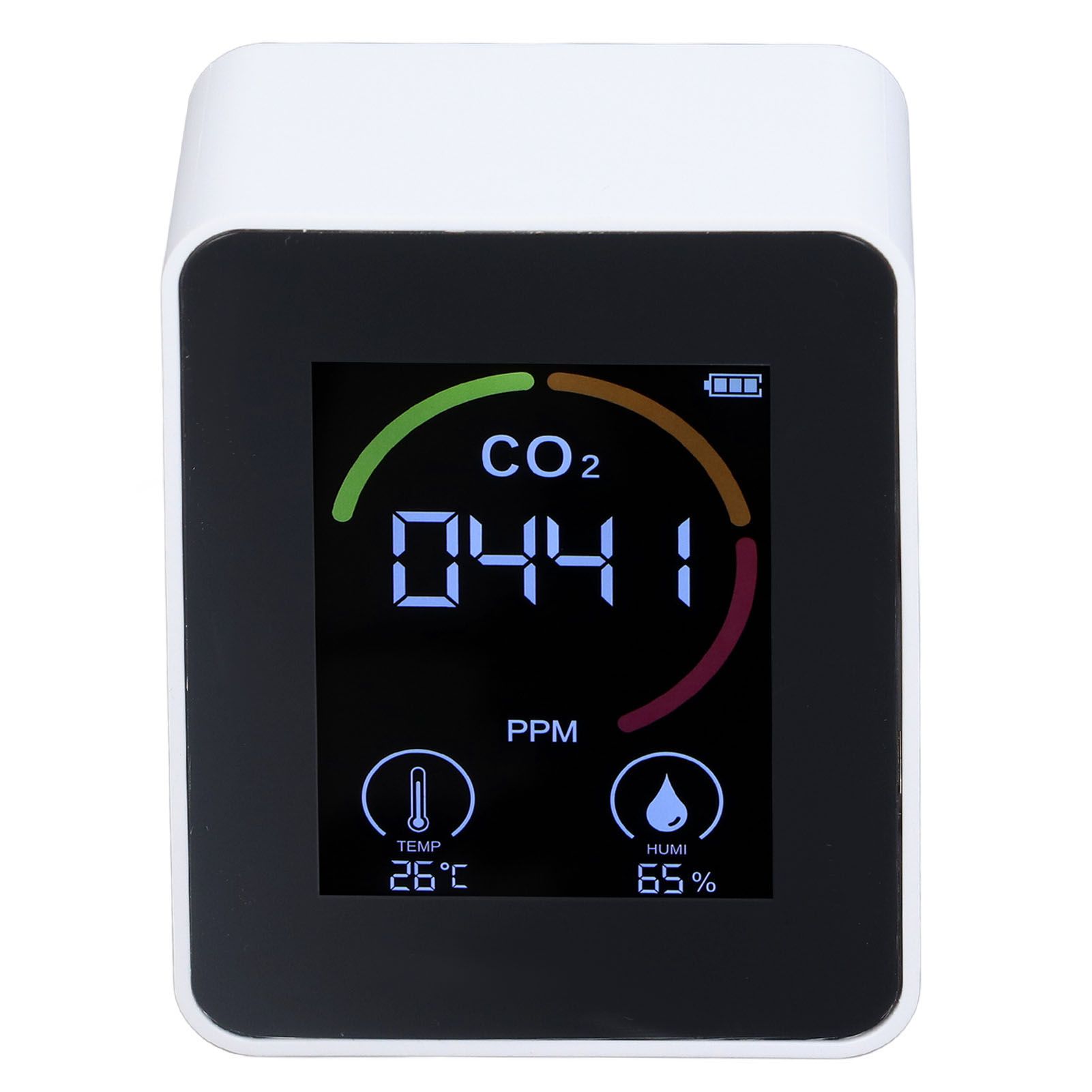 Digital Air Quality Monitor Carbon Dioxide Detector CO2 Tester Temperature Humidity Tester — image 5