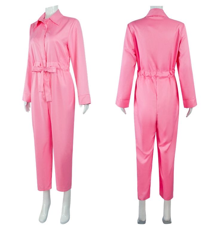 Barbie Jumpsuit Costume Light Pink, Size S for Halloween Cosplay — image 2
