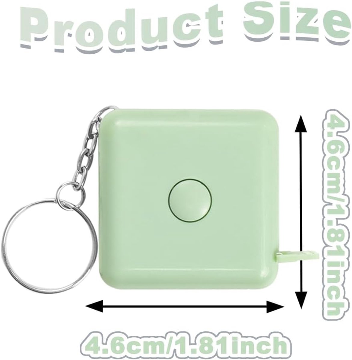 Tape Measure - Extendable Tape Measure - Small Tape Measure - 1.5 m Extendable Tape Measure for Sewing and Crafts, Body Measurements, Weaving Fabrics โ image 5